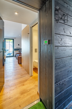 Premium bedding, memory-foam beds, minibar, in-room safe