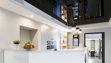 Mostrador para check-in y check-out