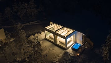 Sky View Cabin Double | Premium bedding, minibar, soundproofing, free cots/infant beds