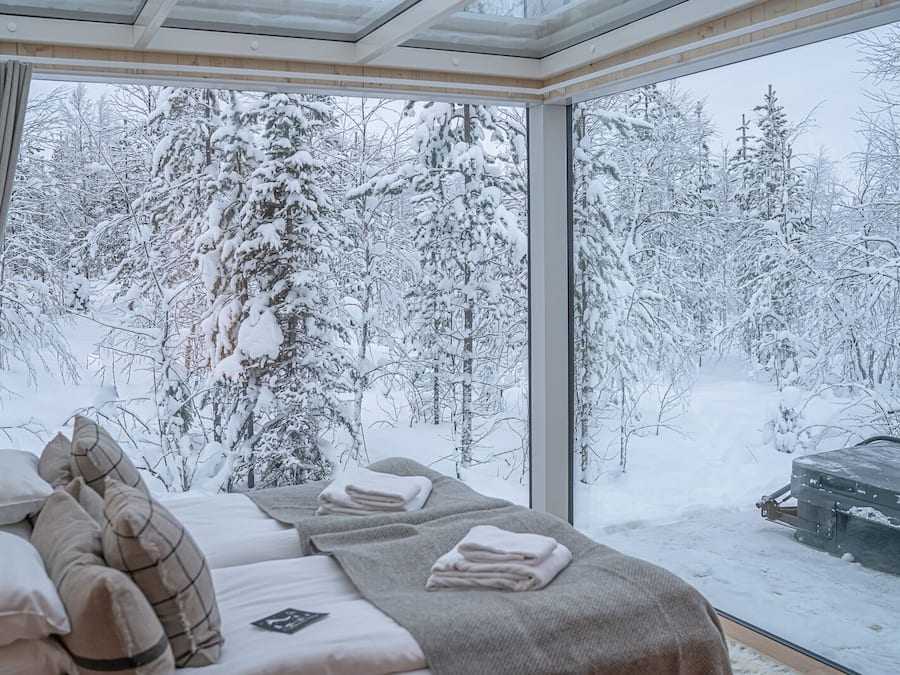 Sky View Cabin Deluxe Plus | Premium bedding, minibar, soundproofing, free cribs/infant beds