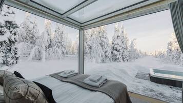 Sky view Cabin Deluxe Prime | Premium bedding, minibar, soundproofing, free cribs/infant beds