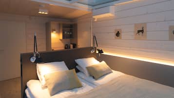 1 habitación, ropa de cama de alta calidad, minibar y insonorización