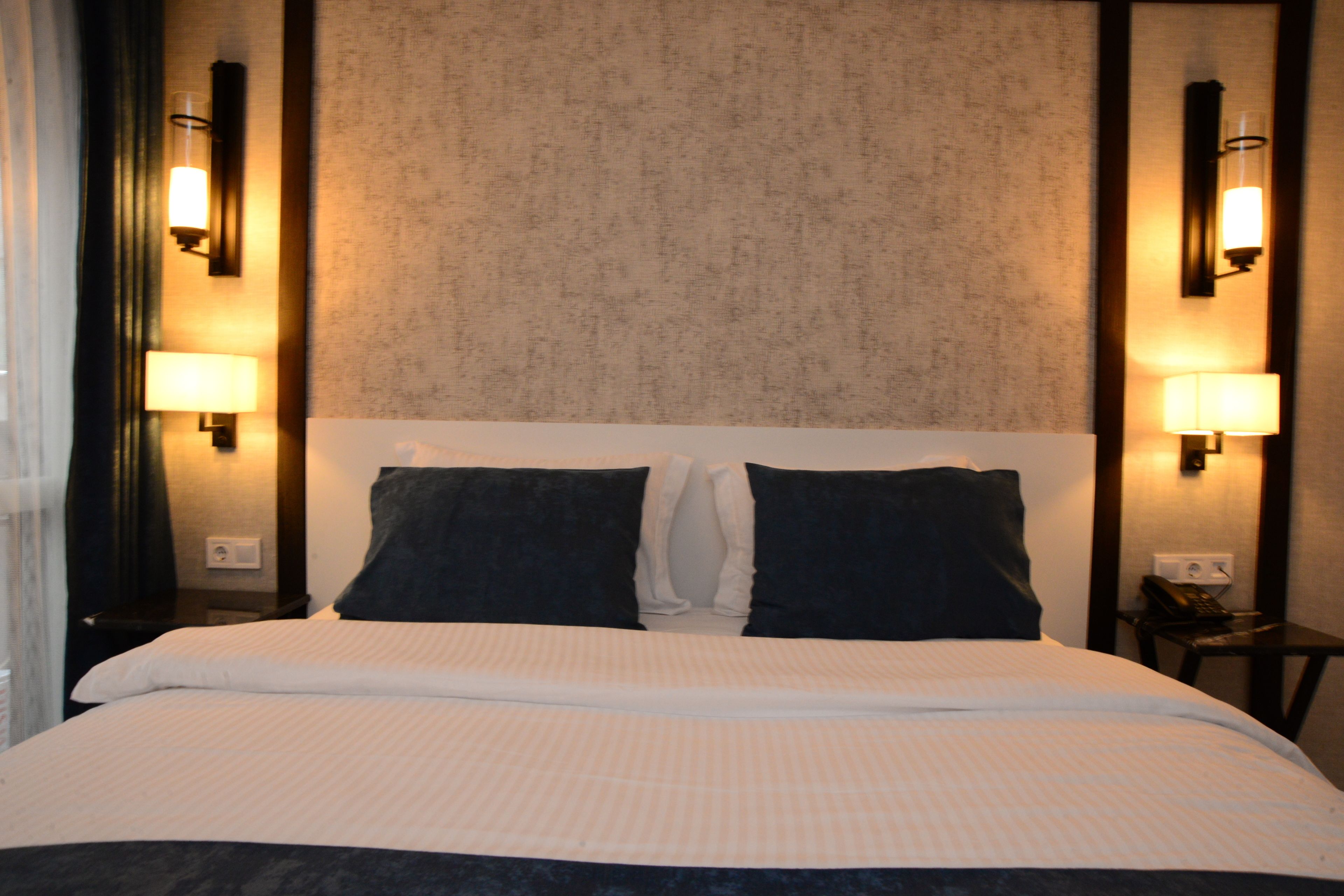 superior suite, 1 queen bed with sofa bed, city view | 1 bedroom, premium bedding, minibar, in-room safe