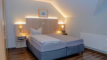 Classic-Doppelzimmer zur Einzelnutzung, 2 Einzelbetten | 1 Schlafzimmer, Verdunkelungsvorhänge, schallisolierte Zimmer