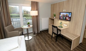 1 Schlafzimmer, Verdunkelungsvorhänge, schallisolierte Zimmer