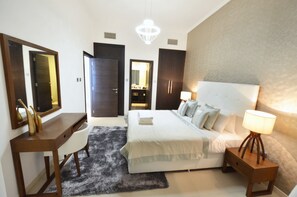 Apartment, 1 Schlafzimmer | 1 Schlafzimmer, Zimmersafe, Verdunkelungsvorhänge, Bügeleisen/Bügelbrett
