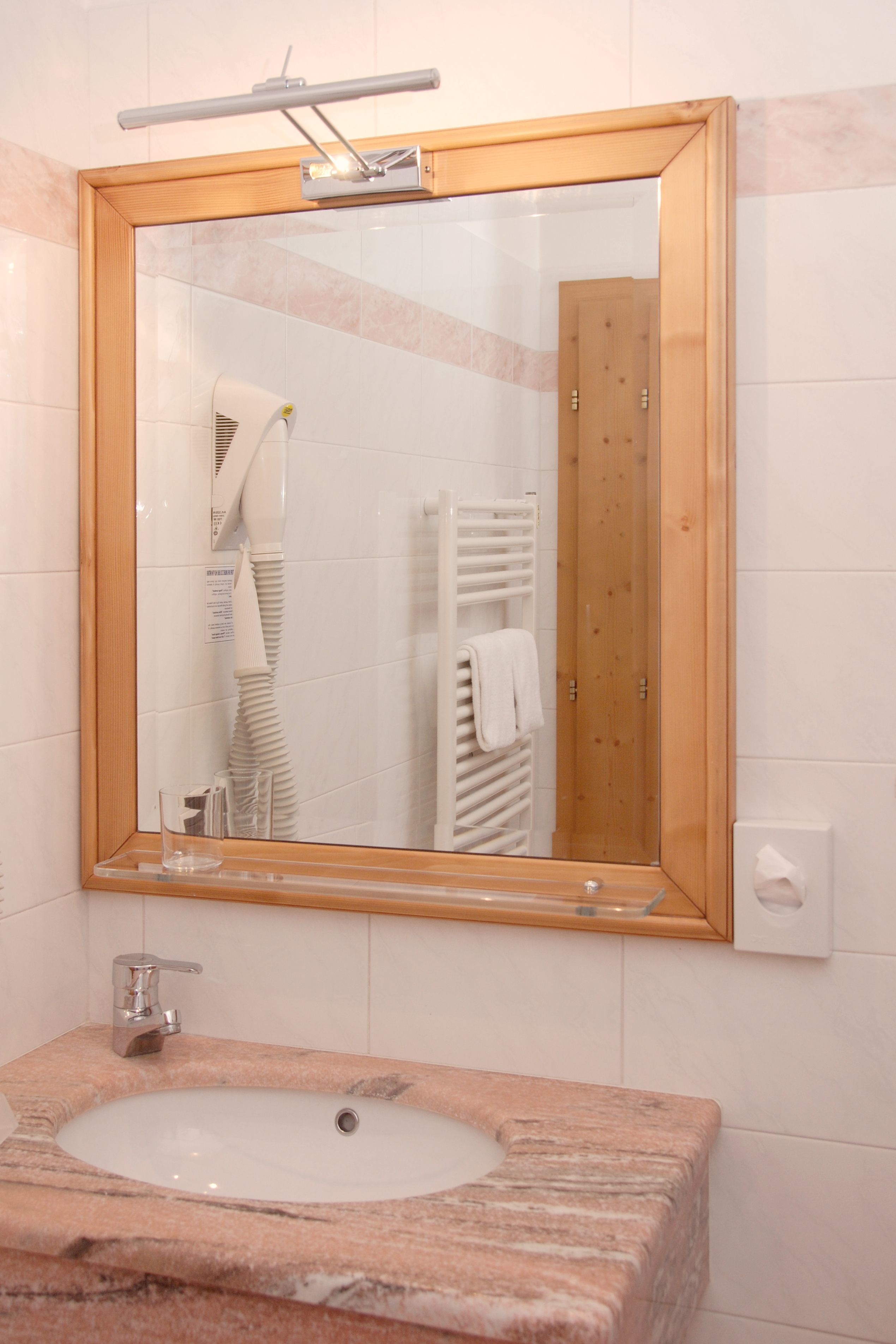 shower, rainfall showerhead, designer toiletries, hair dryer