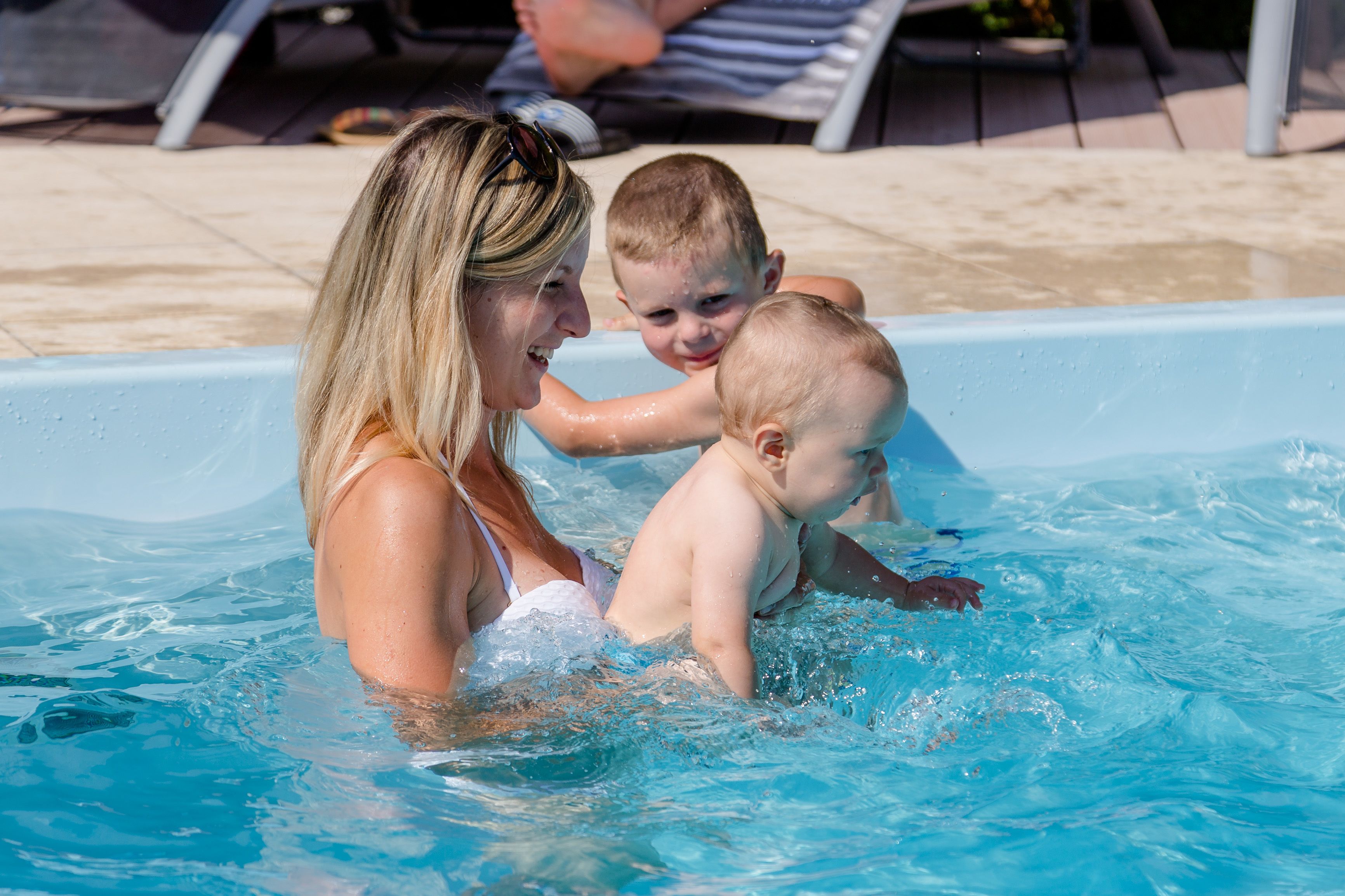 Seasonal outdoor pool