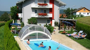 Seasonal outdoor pool