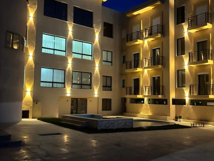 Fachada de la propiedad