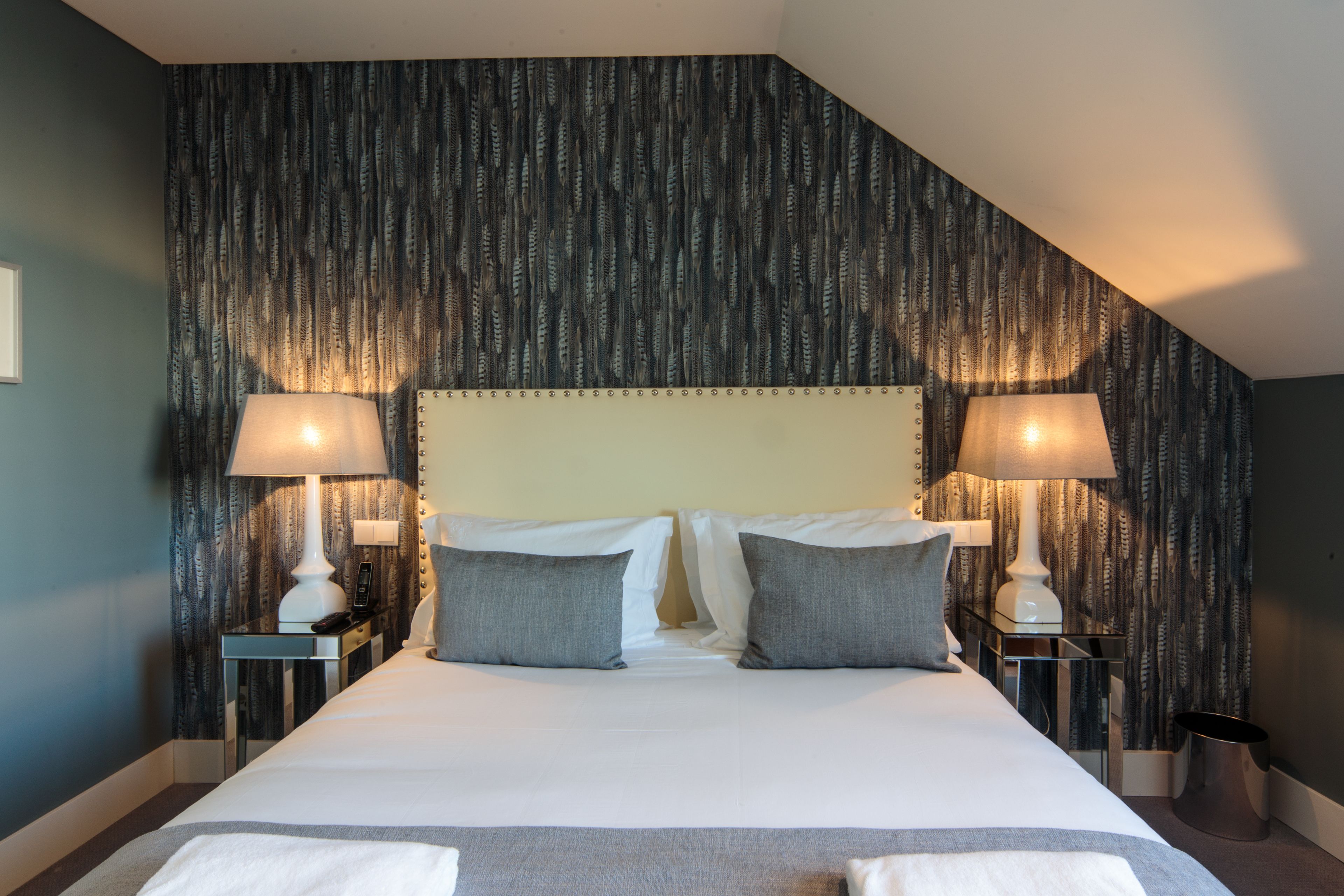 double or twin room, terrace (mansard) | minibar, in-room safe, individually decorated, individually furnished