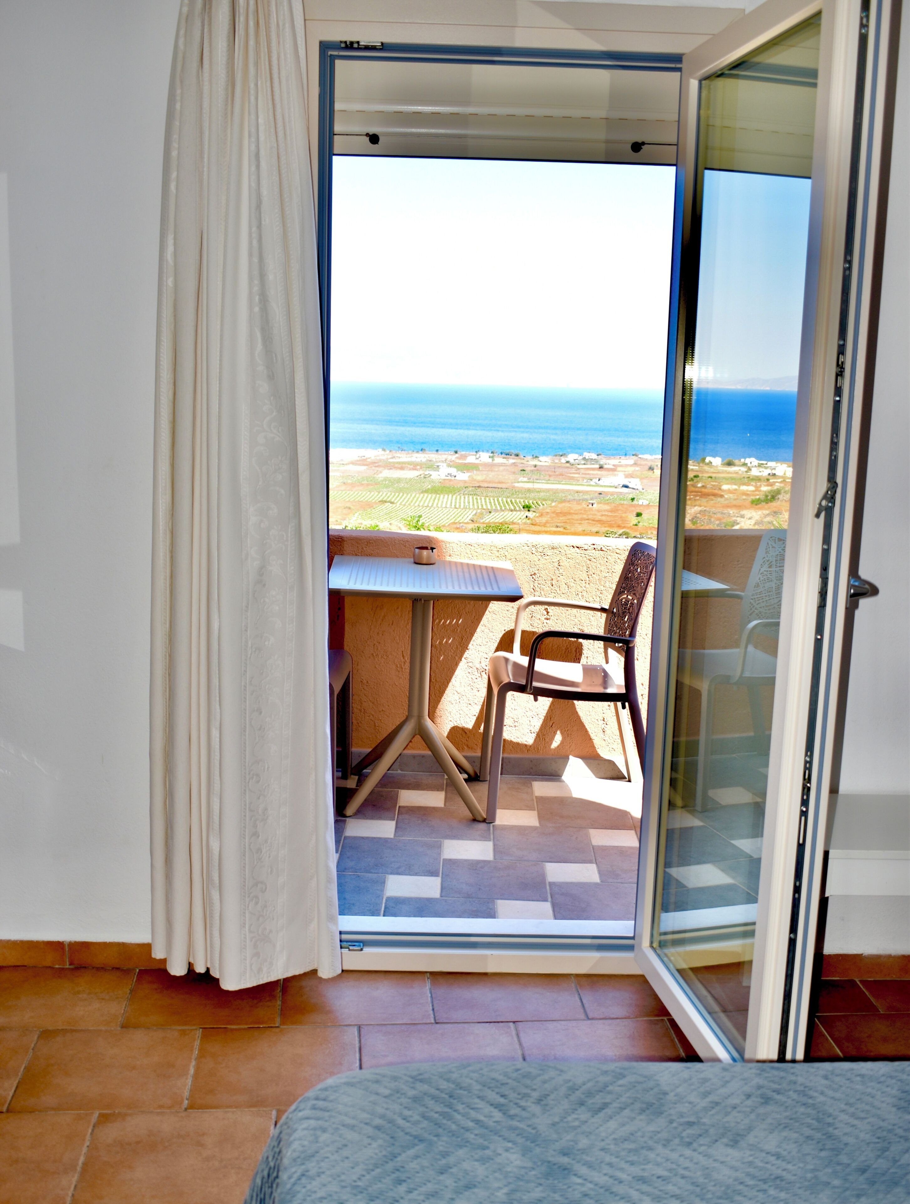 Chambre Double, vue mer | Terrasse/Patio
