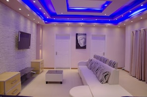 House, 4 Bedrooms | Living room | Flat-screen TV - Residence Grand Bay (Grand-Baie)