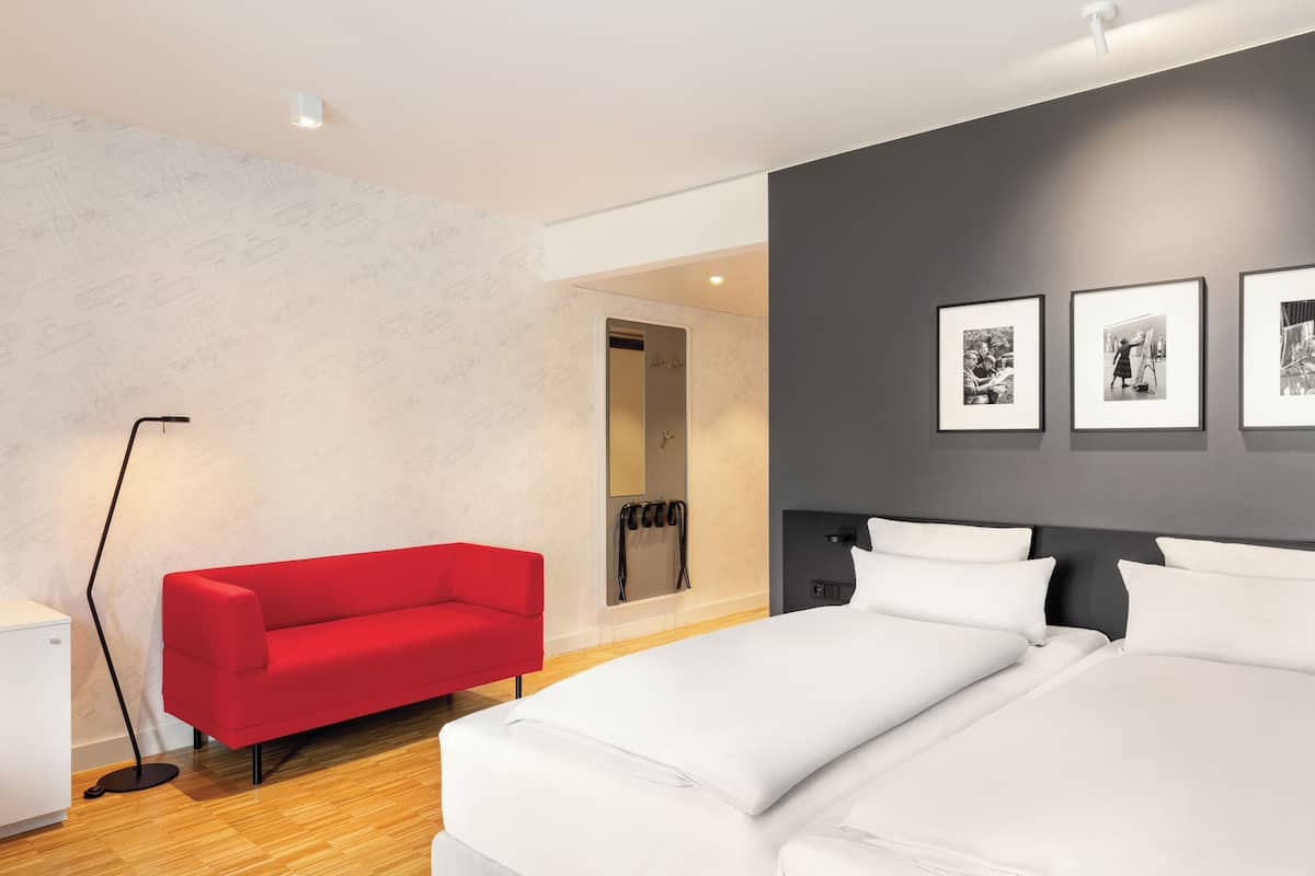 Chambre Double, accessible aux personnes à mobilité réduite