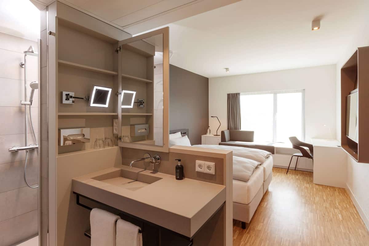 Habitación superior, 2 camas individuales | Ropa de cama de alta calidad y camas con efecto memoria