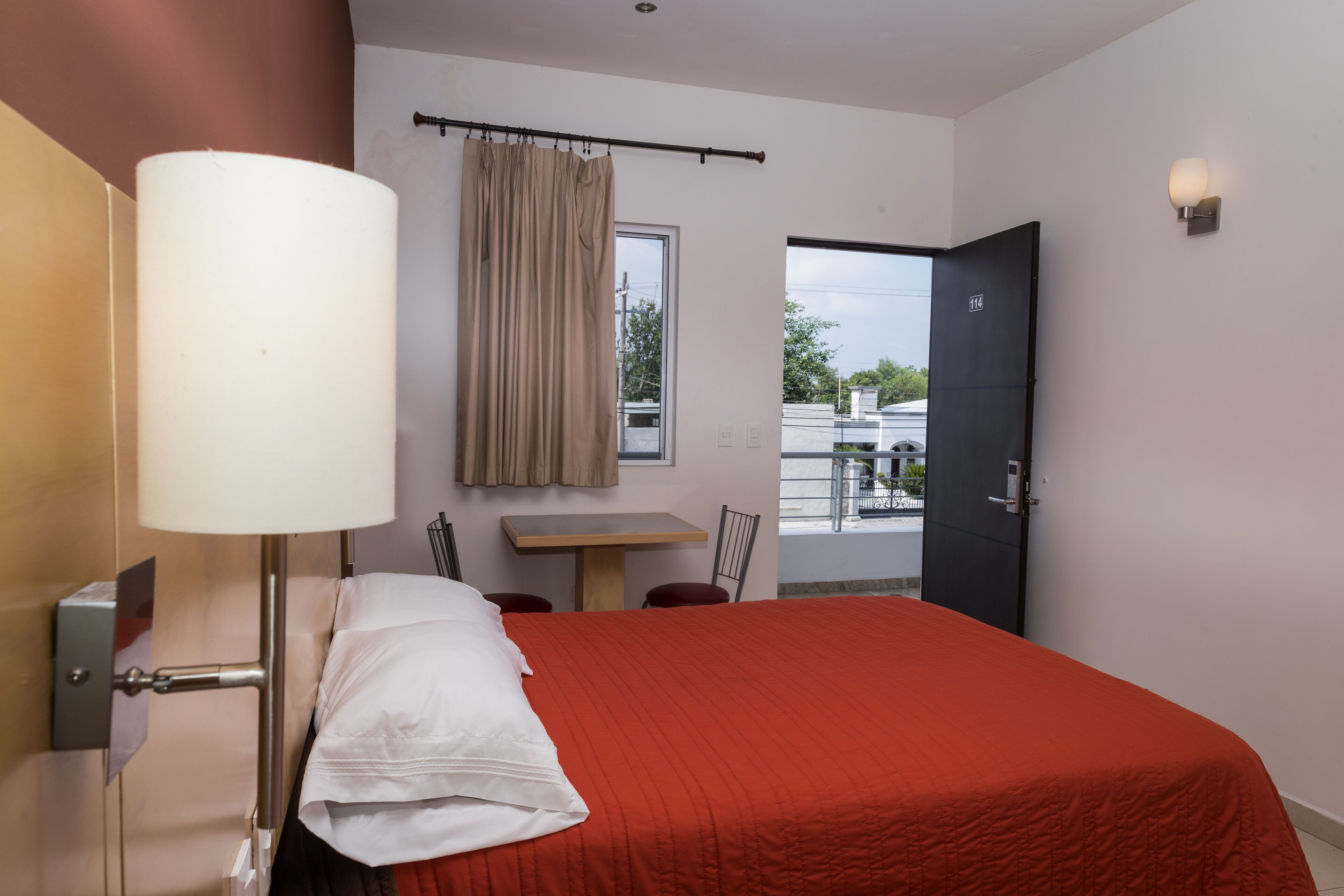 traditional double room, 2 queen beds | hypo-allergenic bedding, desk, iron/ironing board, free wifi