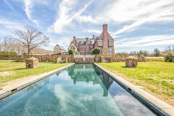Seasonal outdoor pool