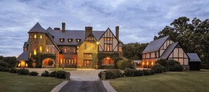 Front of property – evening/night