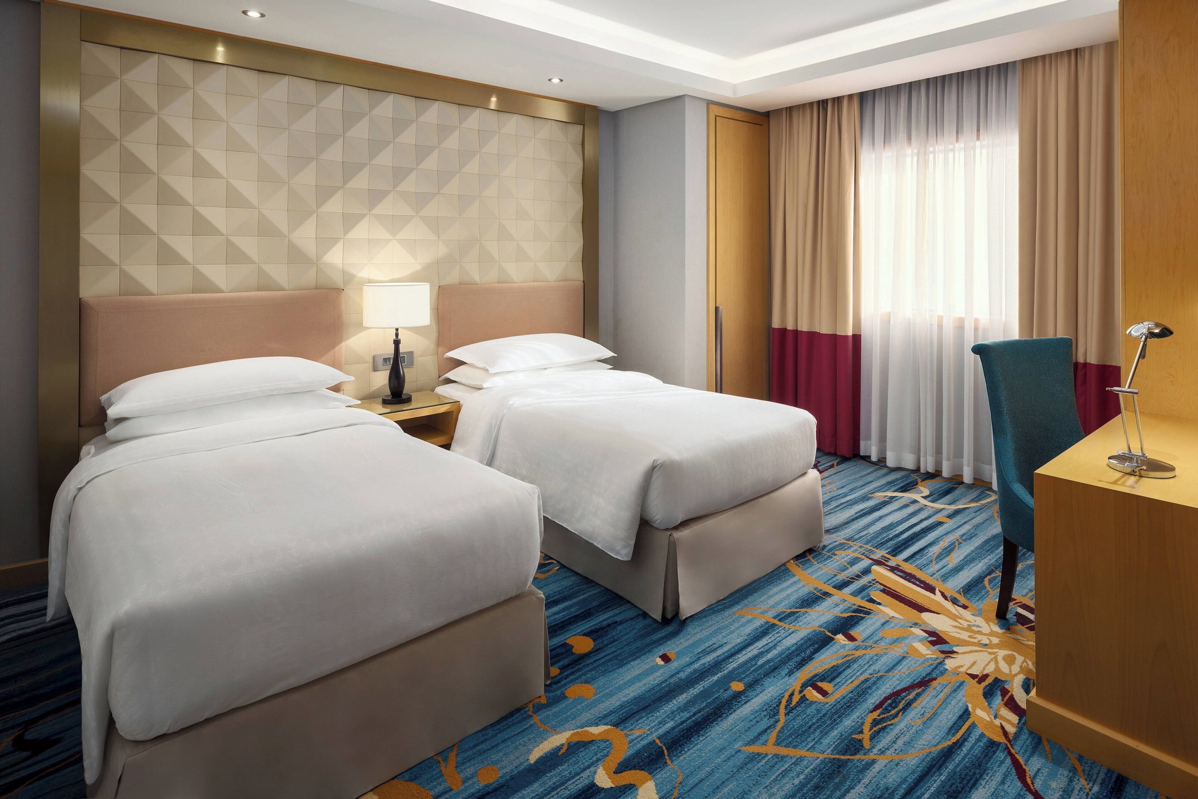 suite, 1 double bed, tower | pillow-top beds, minibar, in-room safe, desk