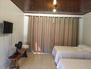 Familienchalet, 1 Schlafzimmer, Küche | Ausblick vom Zimmer