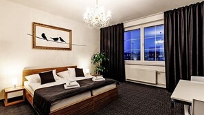 Comfort-Doppel- oder -Zweibettzimmer, Stadtblick