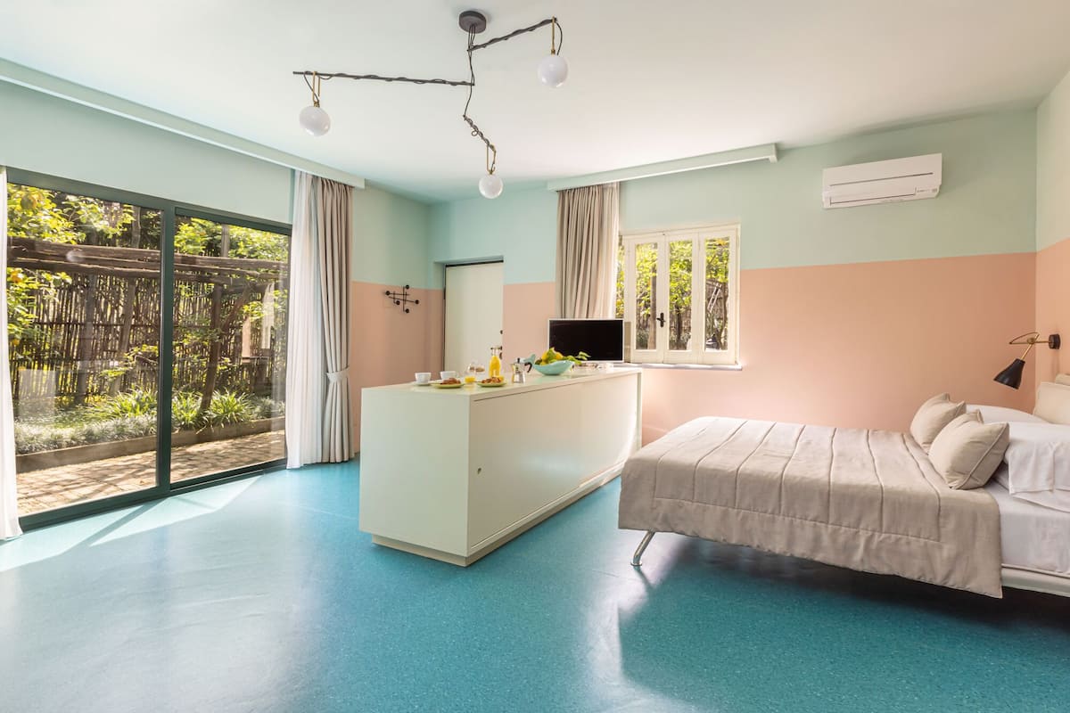 1 Schlafzimmer, italienische Bettbezüge von Frette