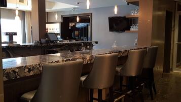 Breakfast, lunch and dinner served