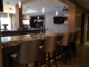 Breakfast, lunch and dinner served