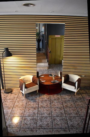 Sala de estar en el lobby