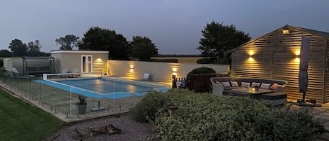 Außenpool, beheizter Pool