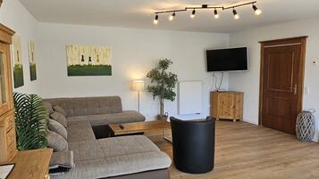 Smart TV, video games, DVD player, books