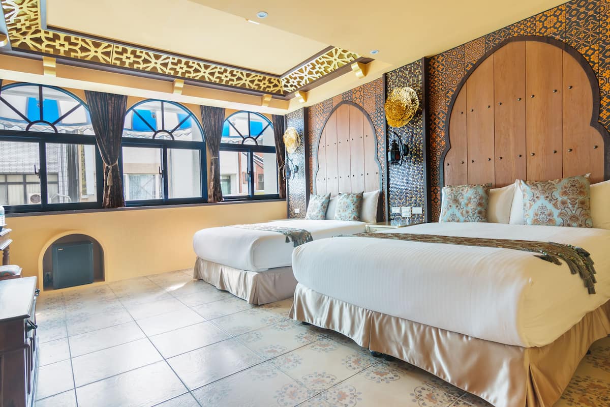 Grand-Vierbettzimmer, 2 Queen-Betten