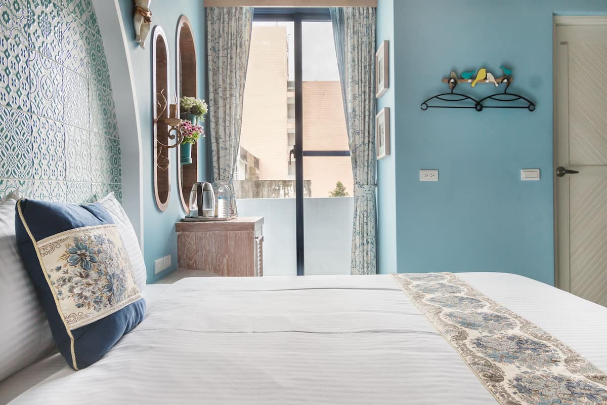 Deluxe-Doppelzimmer, 1 Queen-Bett, Balkon