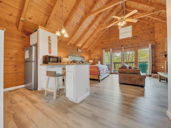 スマートテレビ、暖炉、DVD プレーヤー