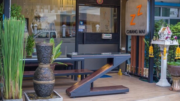 Property entrance - ZZ Hostel (Chiang Mai)
