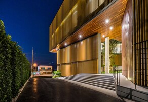 Entrada de la propiedad