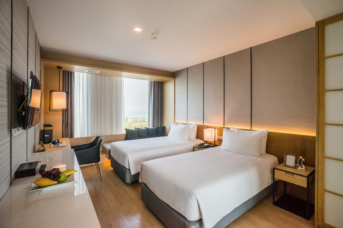 Junior Double or Twin Room (Ocean View) | 1 bedroom, premium bedding, down duvets, minibar