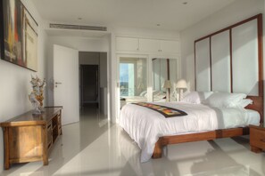 3-Bedroom Apartment with Sea View  | 3 bedrooms, cribs/infant beds, free WiFi - 3 Bedroom Sea View Sunset Apartment SDV120-By Samui Dream Villas (Koh Samui)