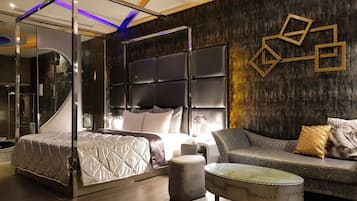 Standard-Doppelzimmer, 1 King-Bett (New) | Hochwertige Bettwaren, Minibar, Verdunkelungsvorhänge