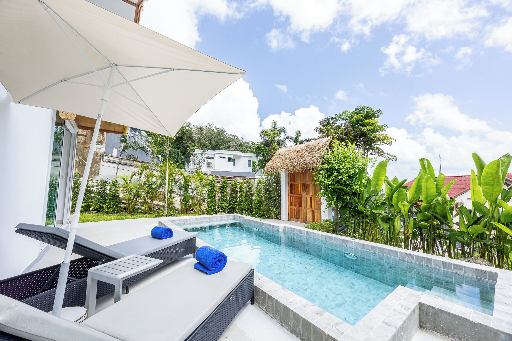 Fachada de la propiedad