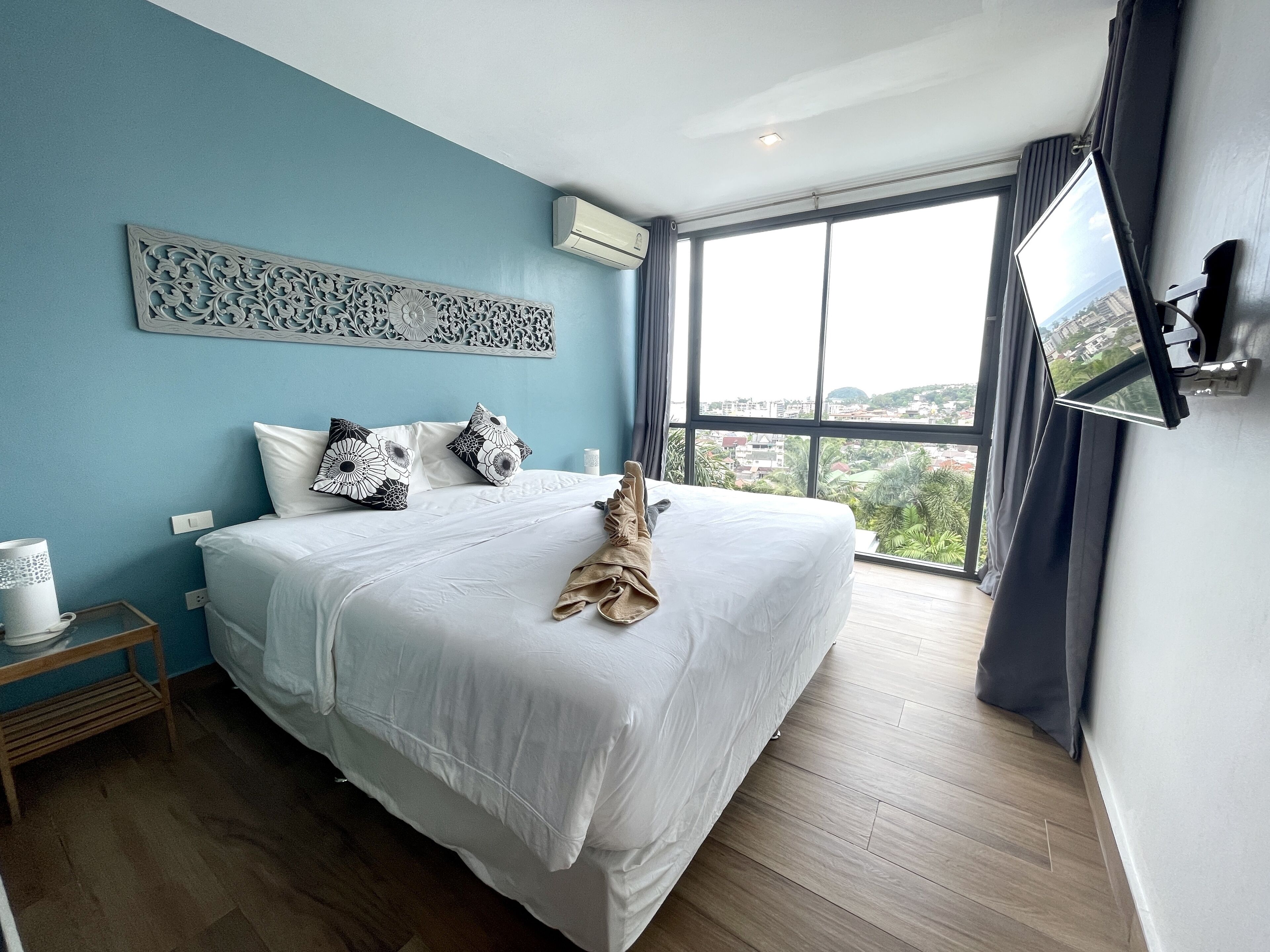 1 chambre, coffre-fort, décor unique, rideaux d’obscurcissement