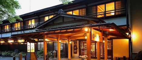 Front of property - evening/night