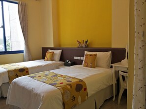 Double Room | Desk, blackout curtains, soundproofing, rollaway beds - Aegean Sea Baoli (Taitung)