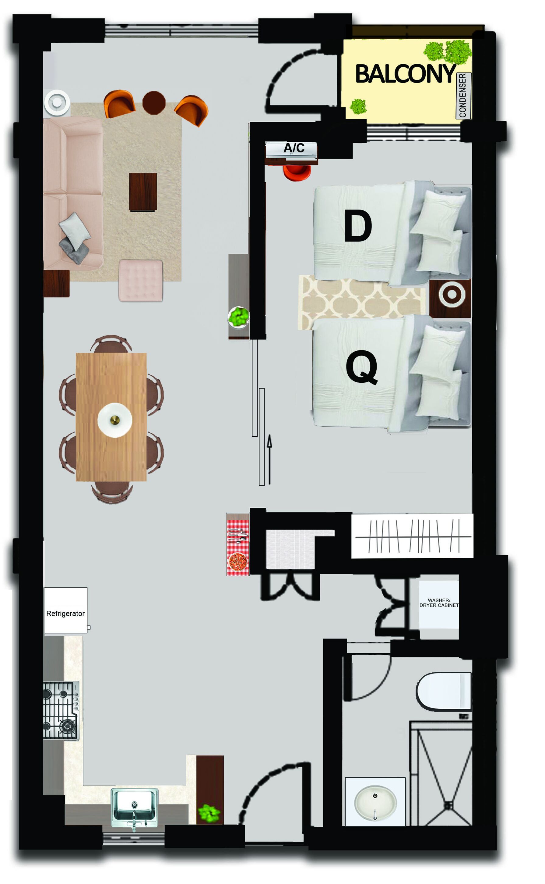 premier room | floor plan