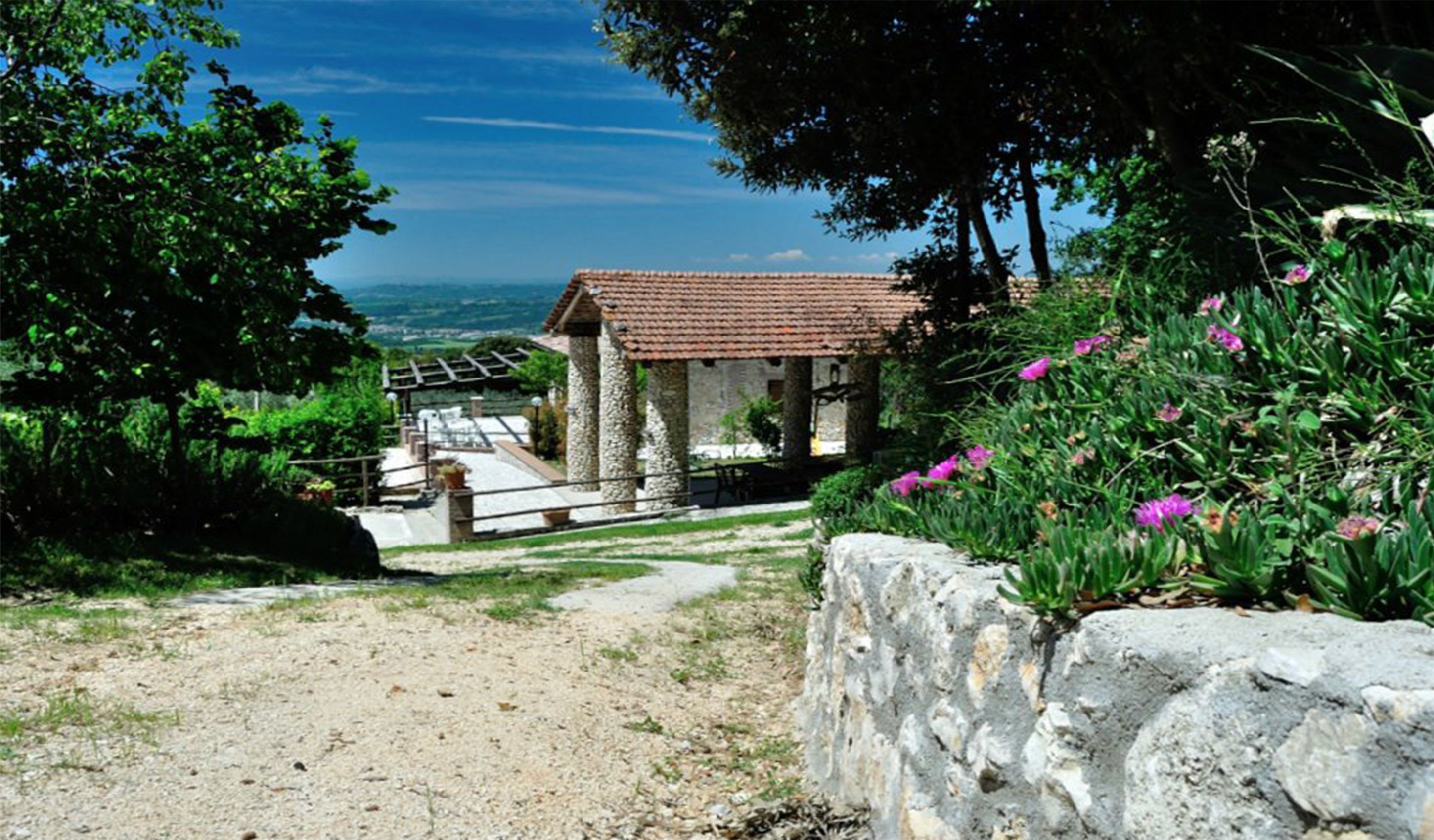 Enceinte de l’hébergement