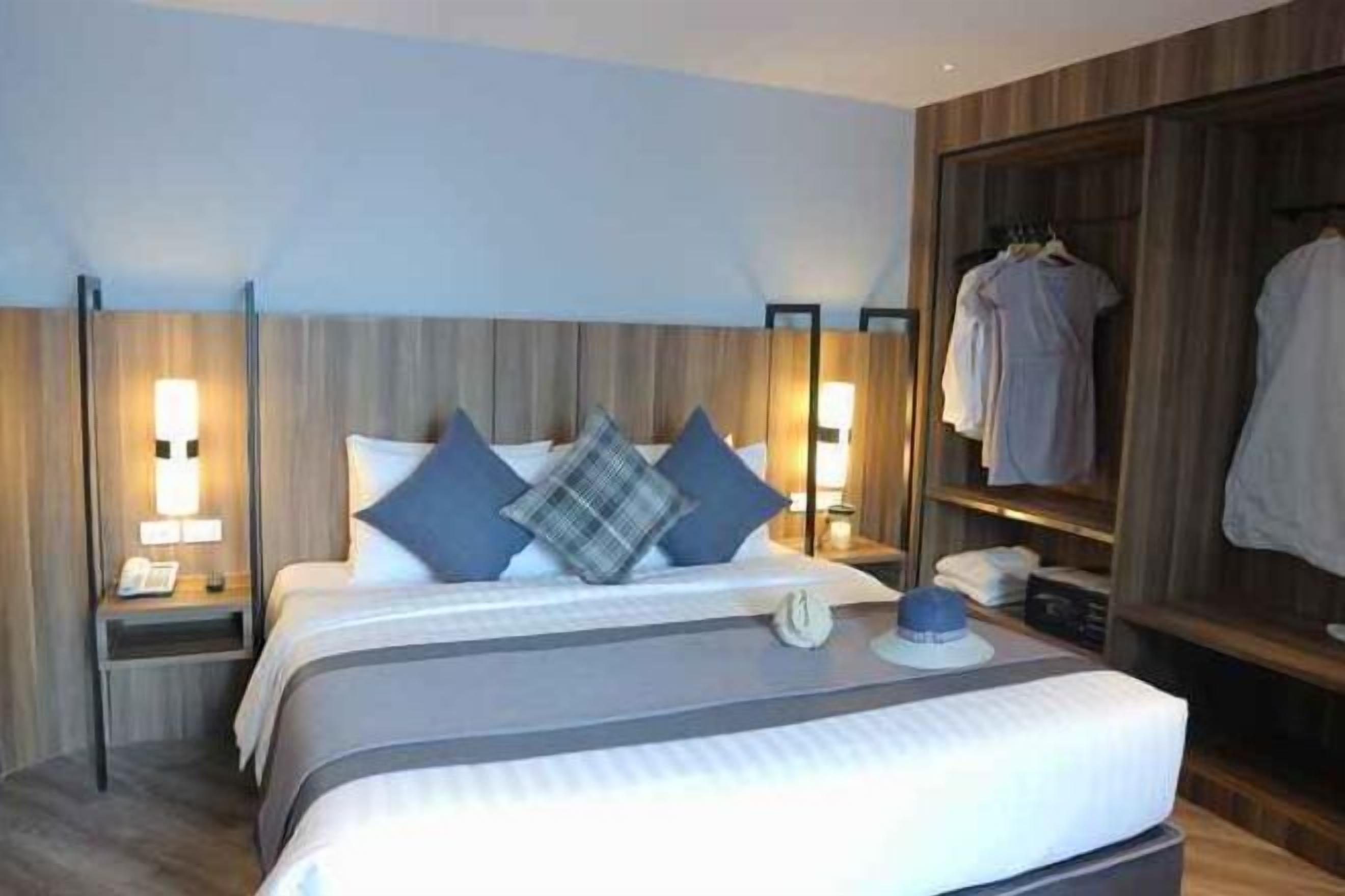 1 makuuhuone, allergiatestatut vuodevaatteet, minibaari