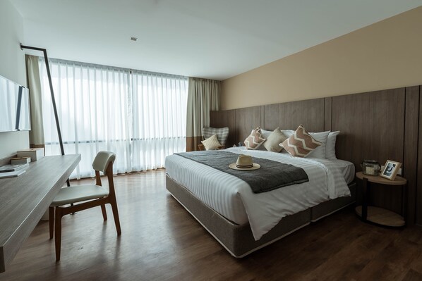 Junior Suite King Bed | 1 habitación, ropa de cama hipoalergénica y minibar 