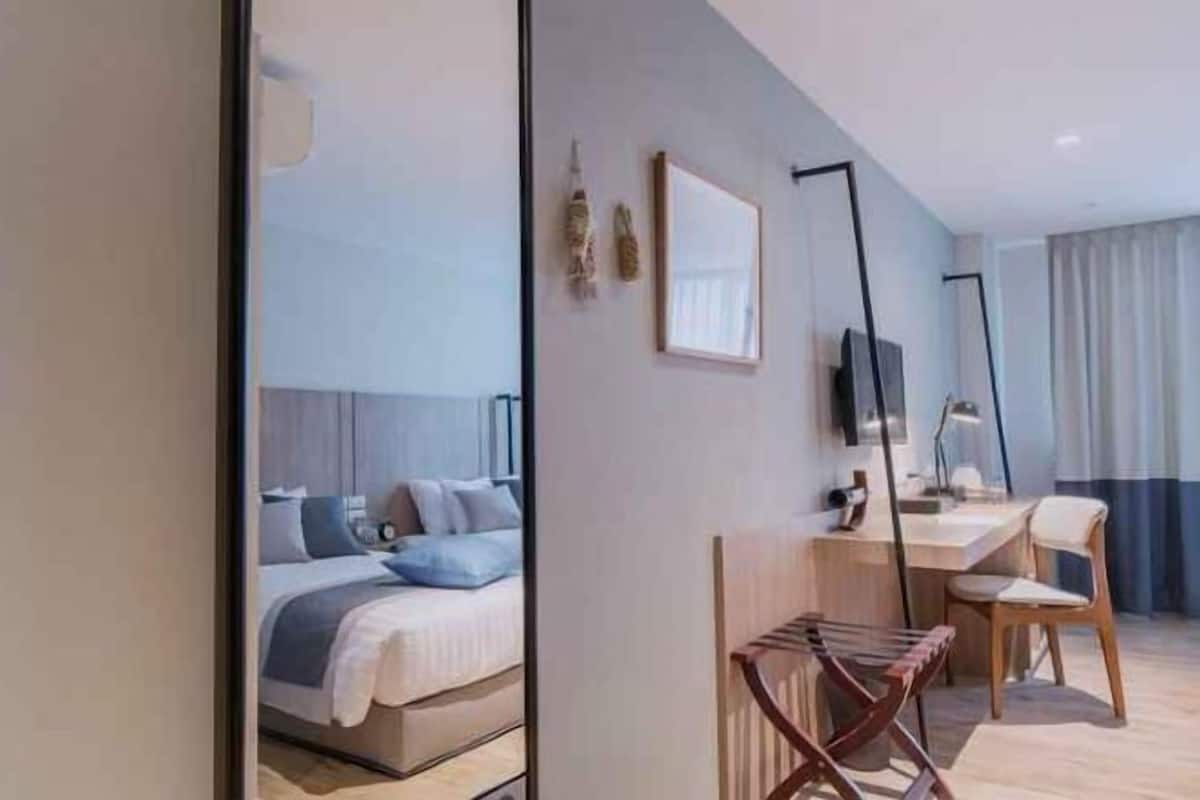 1 habitación, ropa de cama hipoalergénica y minibar