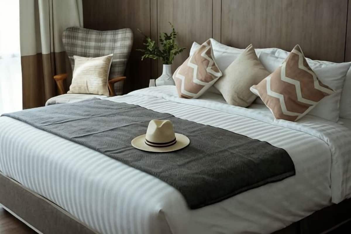 1 habitación, ropa de cama hipoalergénica y minibar