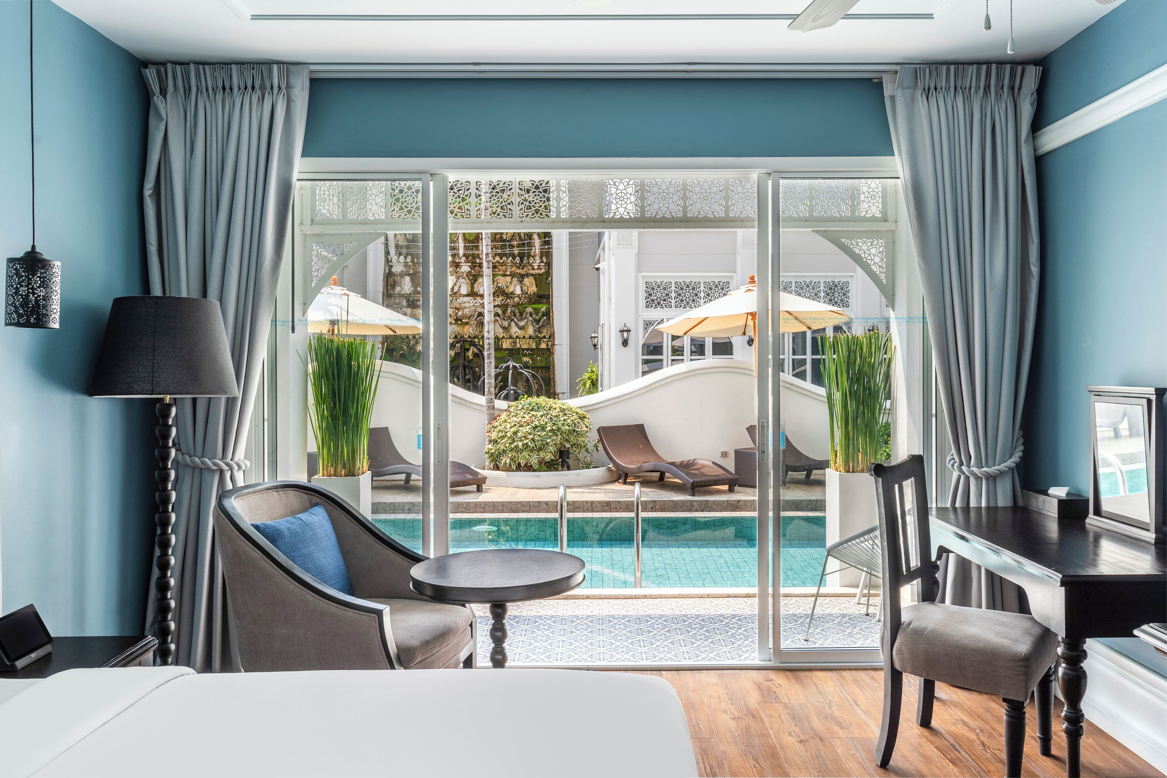 deluxe pool access | view from room